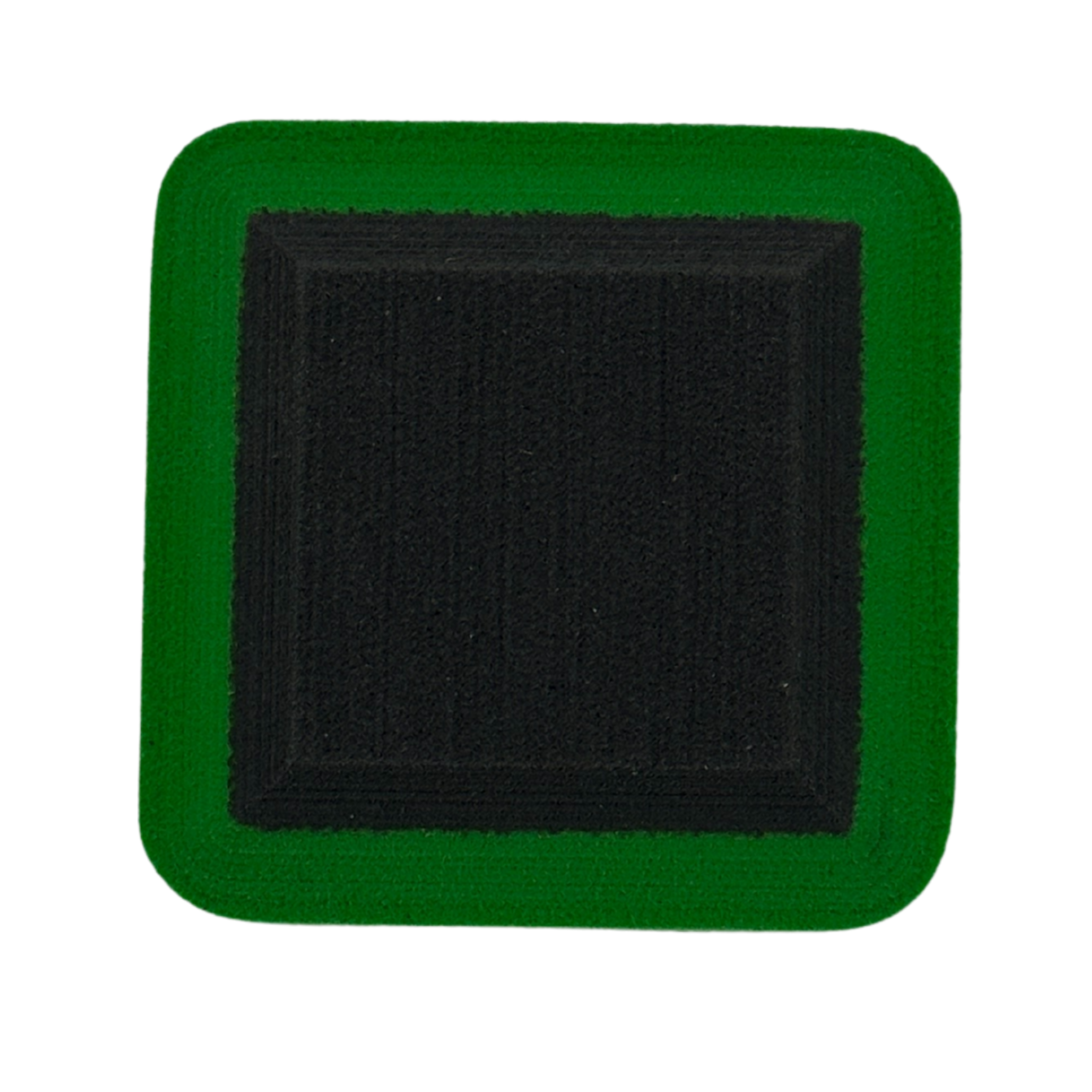 eva foam boat flooring | 6mm Charcoal / Lime Green